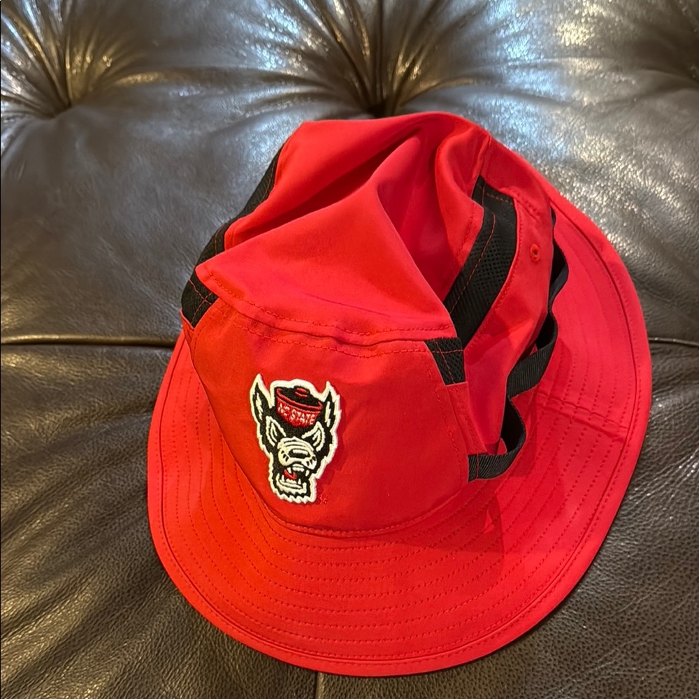 NC state bucket had with Embroidered Logo